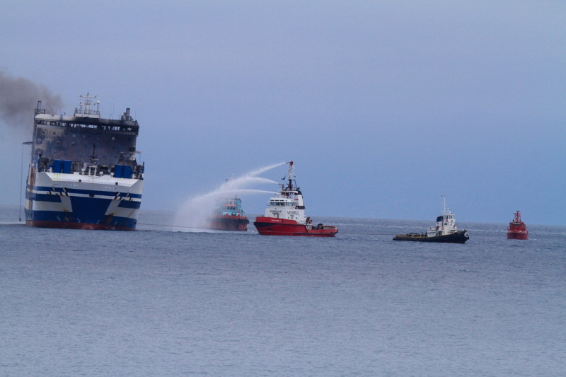 Ferry Fire, Greece