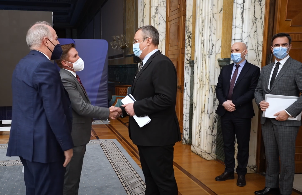 Nicolae Ciucă, întâlnire cu oameni de afaceri americani pentru atragerea și dezvoltarea unor investiții de amploare