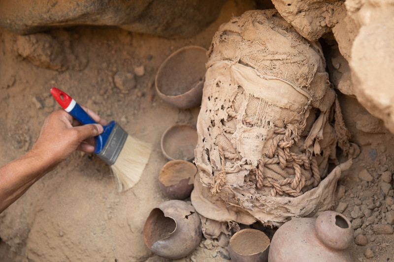 Rămășițele unor copii și adulți sacrificați acum mai bine de 1.000 de ani au fost descoperite de arheologi în Peru