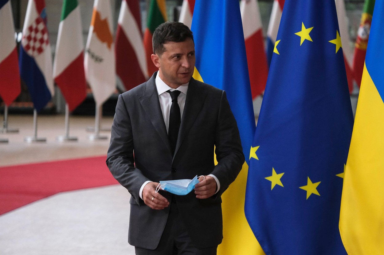 Volodimir Zelenski cere Rusiei garanţii de securitate pentru Ucraina