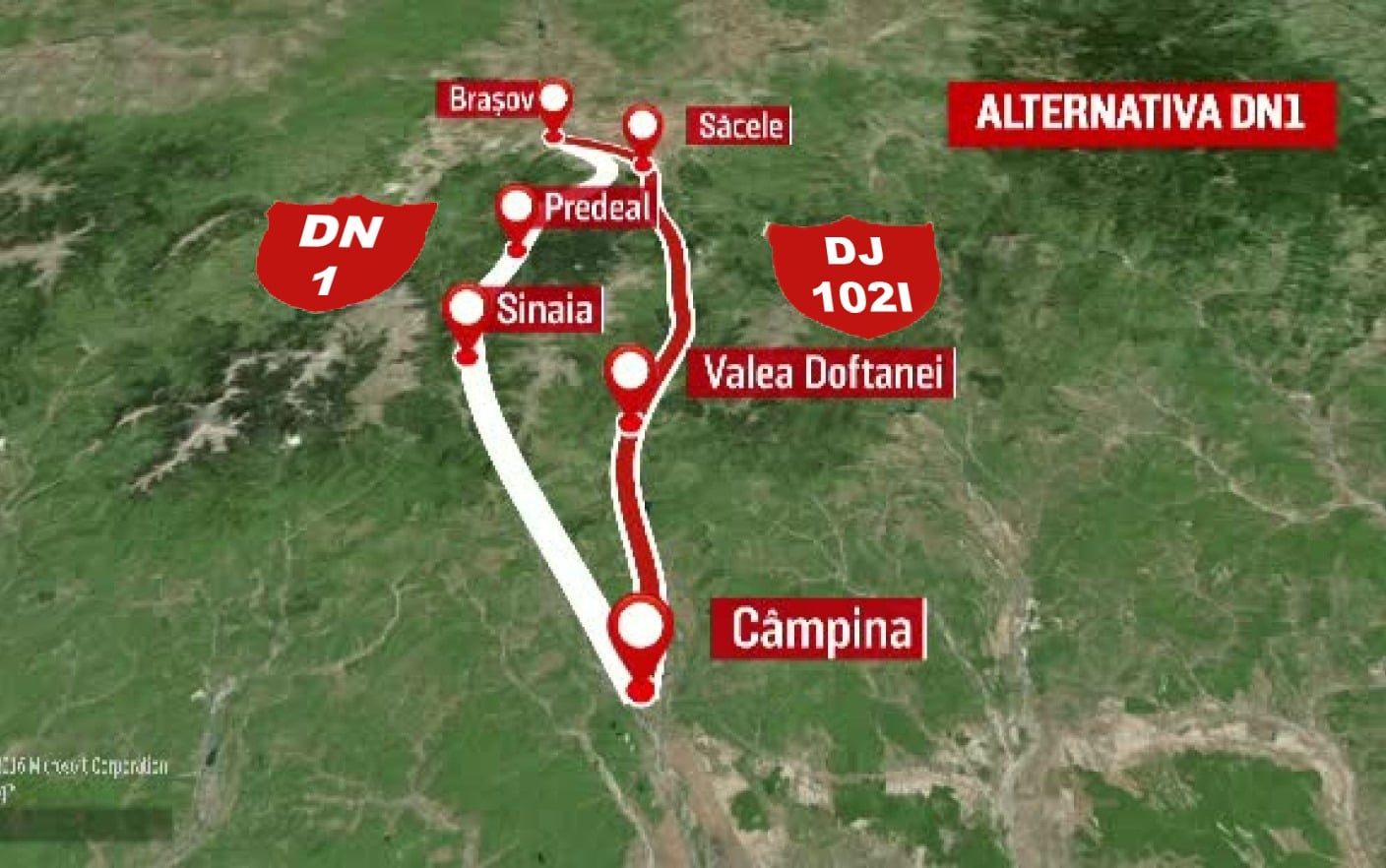 Guvernul a aprobat reabilitarea unui drum județean, ca rută alternativă la aglomerația de pe Valea Prahovei