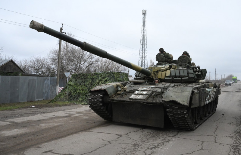 Tanc al forțelor rusești