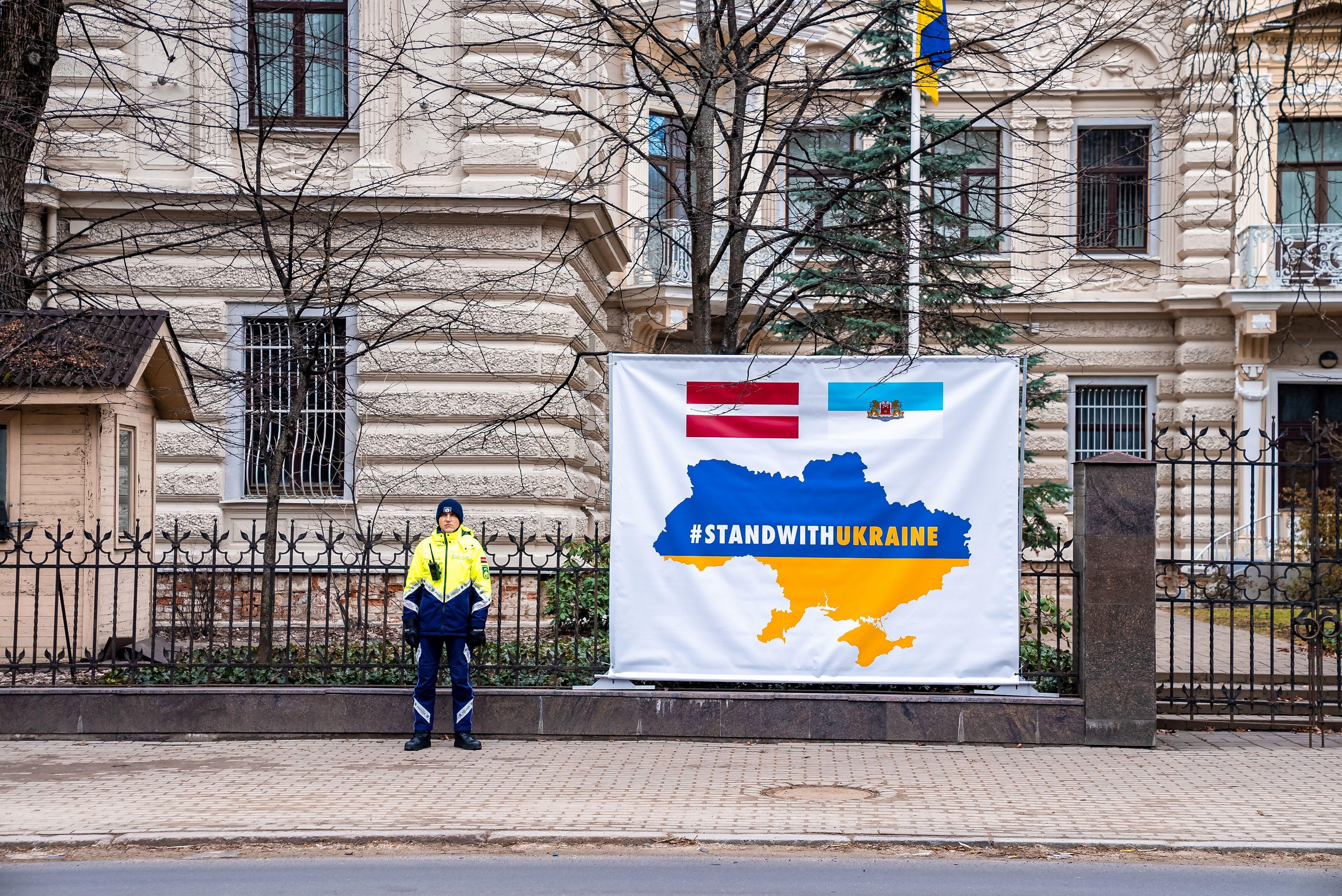 Capitala Letoniei schimbă numele străzii pe care se află ambasada Rusiei în „Ucraina Independentă”
