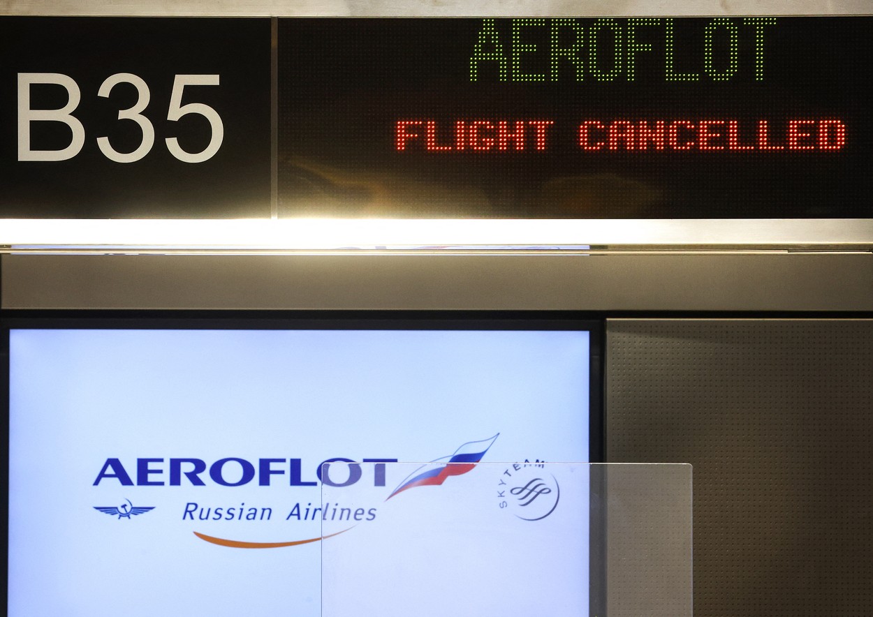 Aeroflot suspendă zborurile internaţionale, cu excepţia Belarus