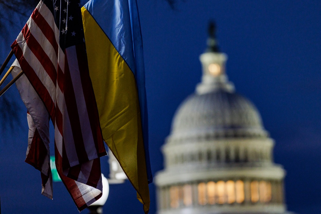 Zelenski a vorbit cu senatorii americani. A cerut zonă de interdicție aeriană în Ucraina și sancțiuni mai dure împotriva Rusiei