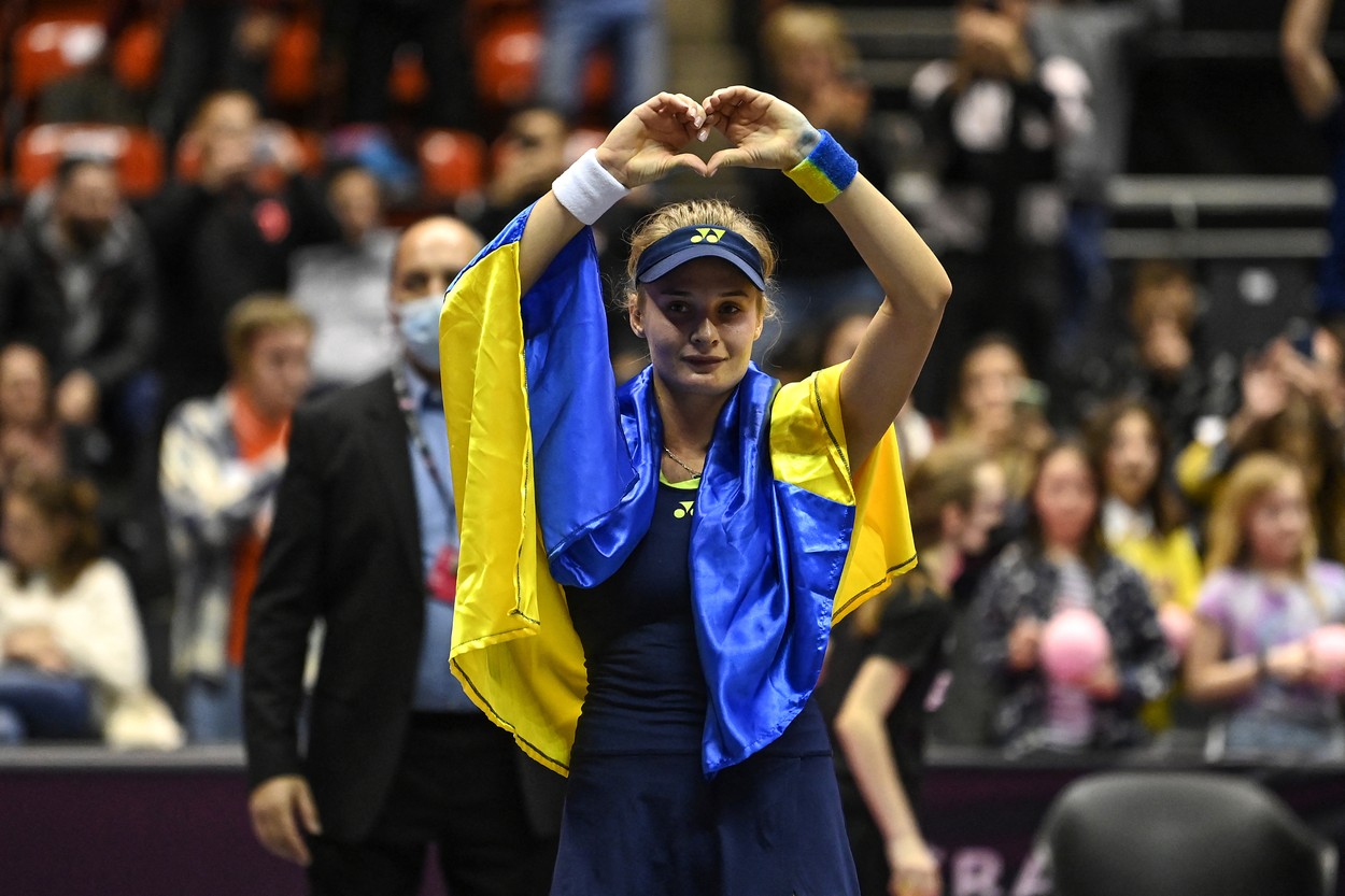 Dayana Yastremska, după semifinala de la Lyon câștigată în fața Soranei Cîrstea: Sunt ucraineancă, iar ucrainenii sunt foarte puternici