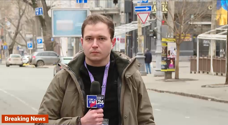 Corespondență Digi24 din Ucraina: Toată lumea se așteaptă ca Odesa să fie următorul oraș bombardat. Sirenele sună și de două ori pe oră