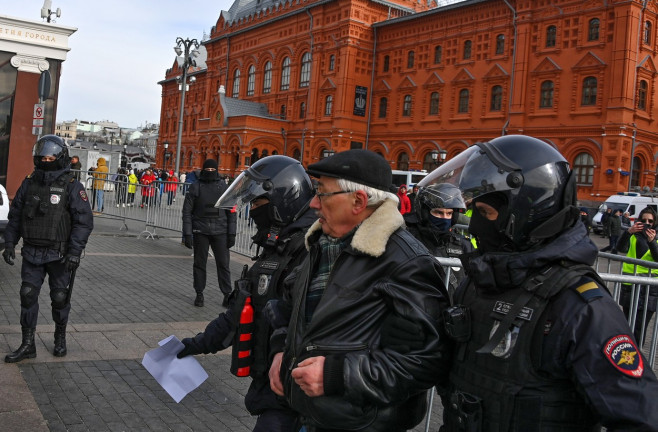 Russia Ukraine Military Operation Protest