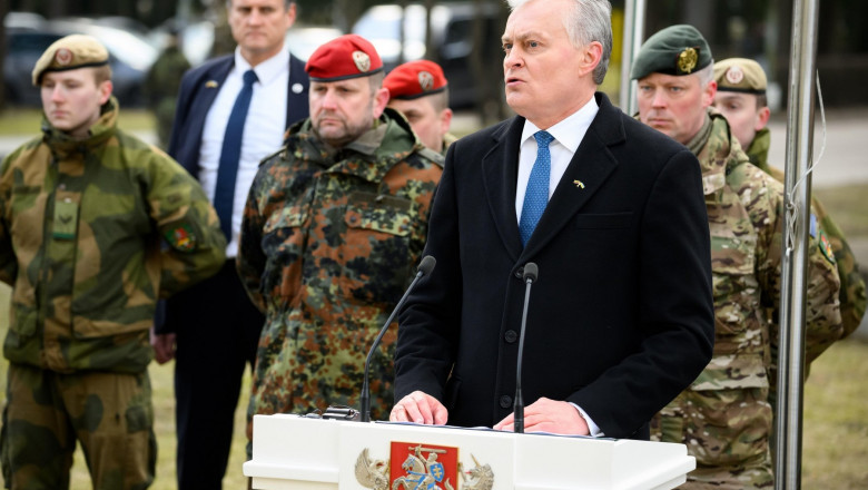 Președintele Lituaniei, Gitanas Nauseda