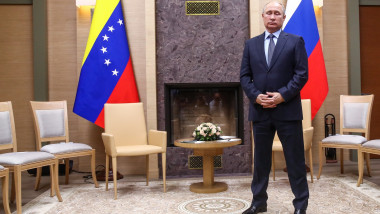 Vladimir Putin la discuții Rusia - Venezuela