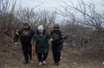 Russia-Ukraine War: Civilians Fleeing Irpin During The Evacuation - 07 Mar 2022