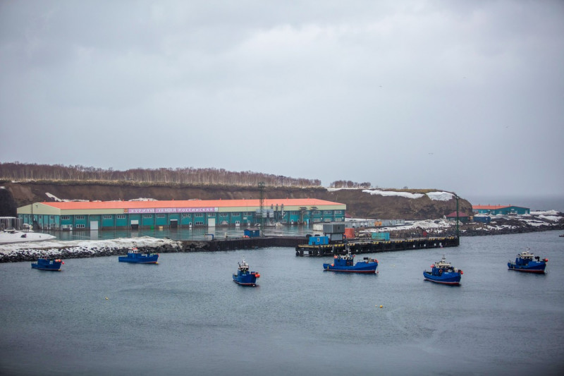 Acting Governor of Sakhalin Region, Valery Limarenko,visits Iturup Island