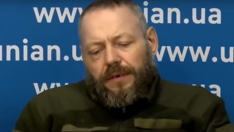 Un comandant rus capturat de Ucraina