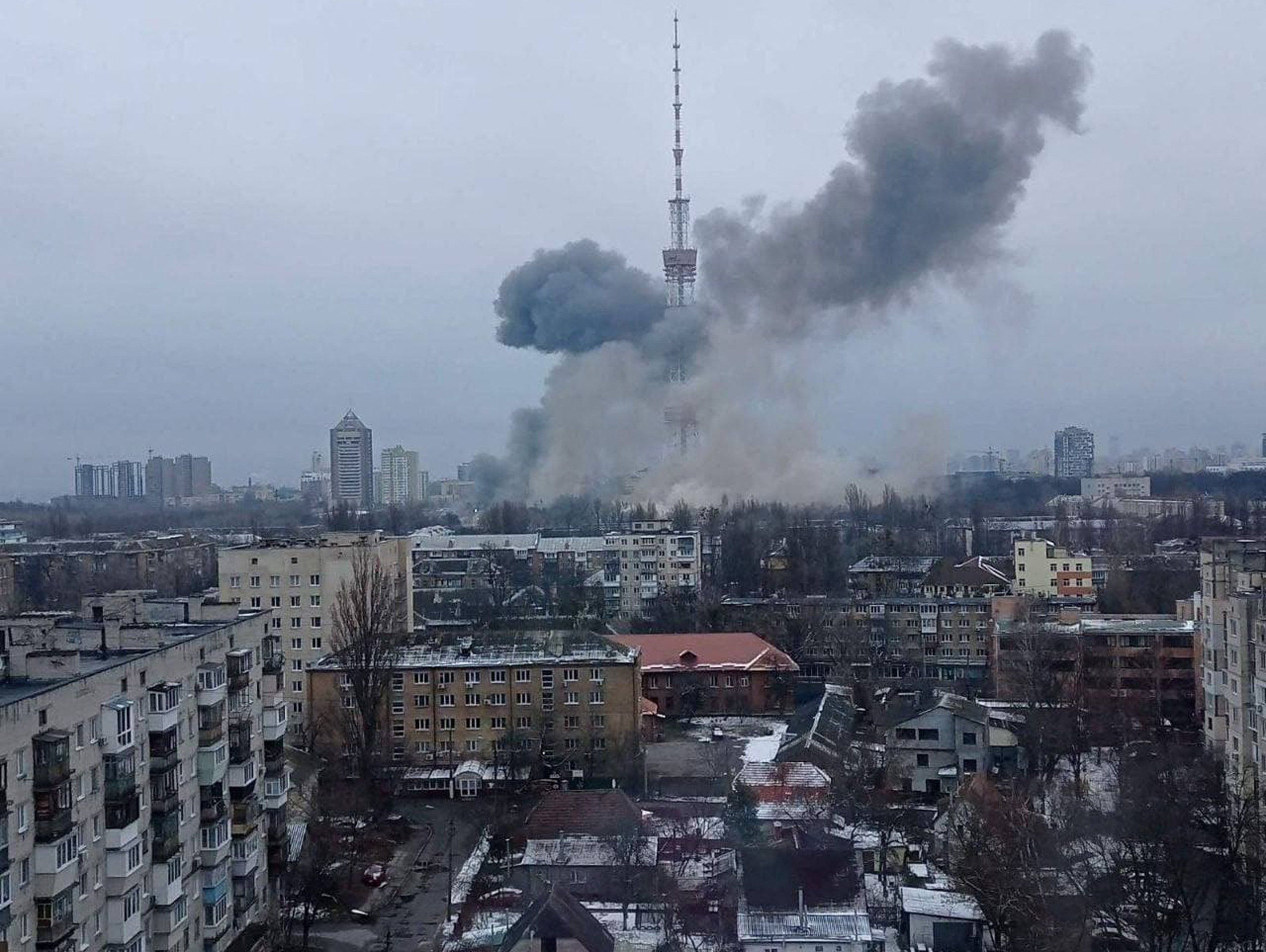 Ruşii au bombardat Memorialul Holocaustului din Kiev
