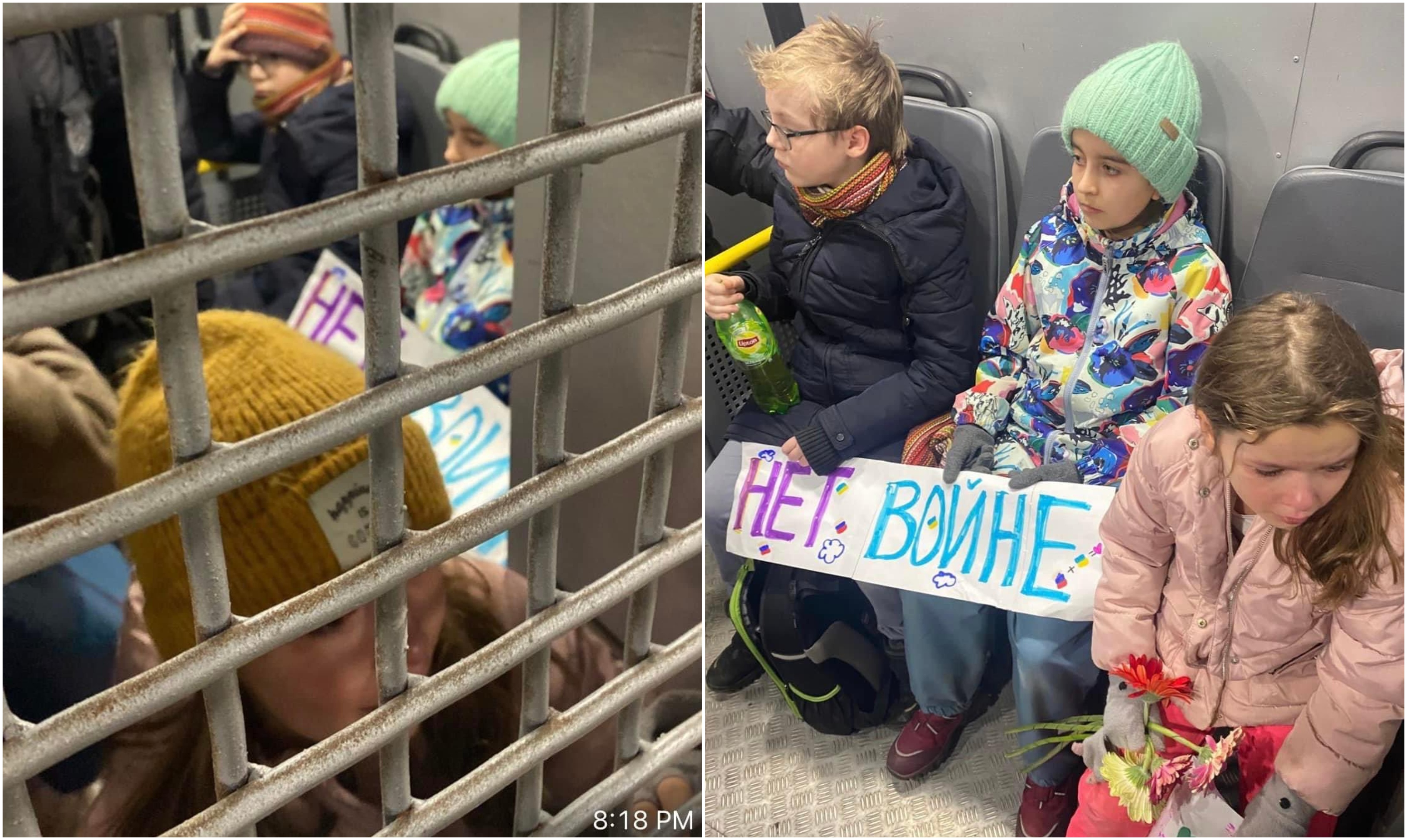 Ministrul ucrainean de externe spune că Putin a arestat copii la Moscova pentru că protestau împotriva războiului