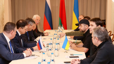 Russian-Ukrainian talks in Belarus