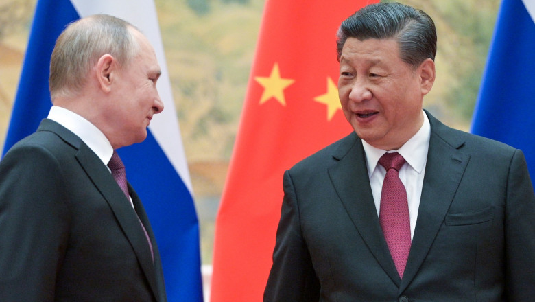 Russia's President Putin on working visit to China