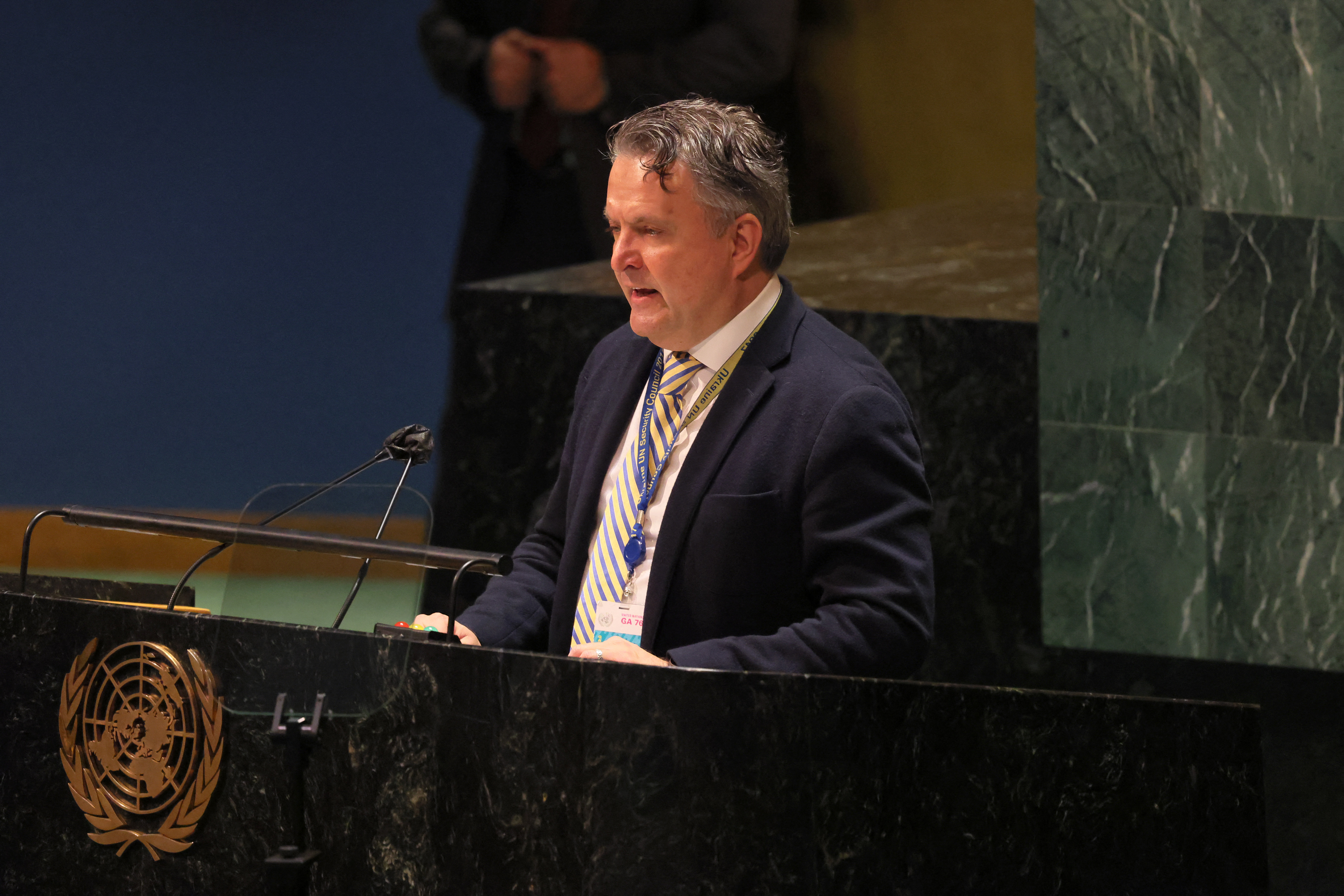 Ambasadorul Ucrainei la ONU denunță un „genocid” în țara sa: „Este clar că obiectivul Rusiei nu este doar ocuparea”