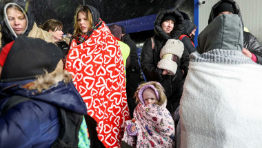 Refugiați ucraineni.