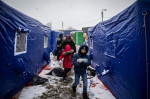 Russia Ukraine War, refugees in Siret, Romania - 02 Mar 2022