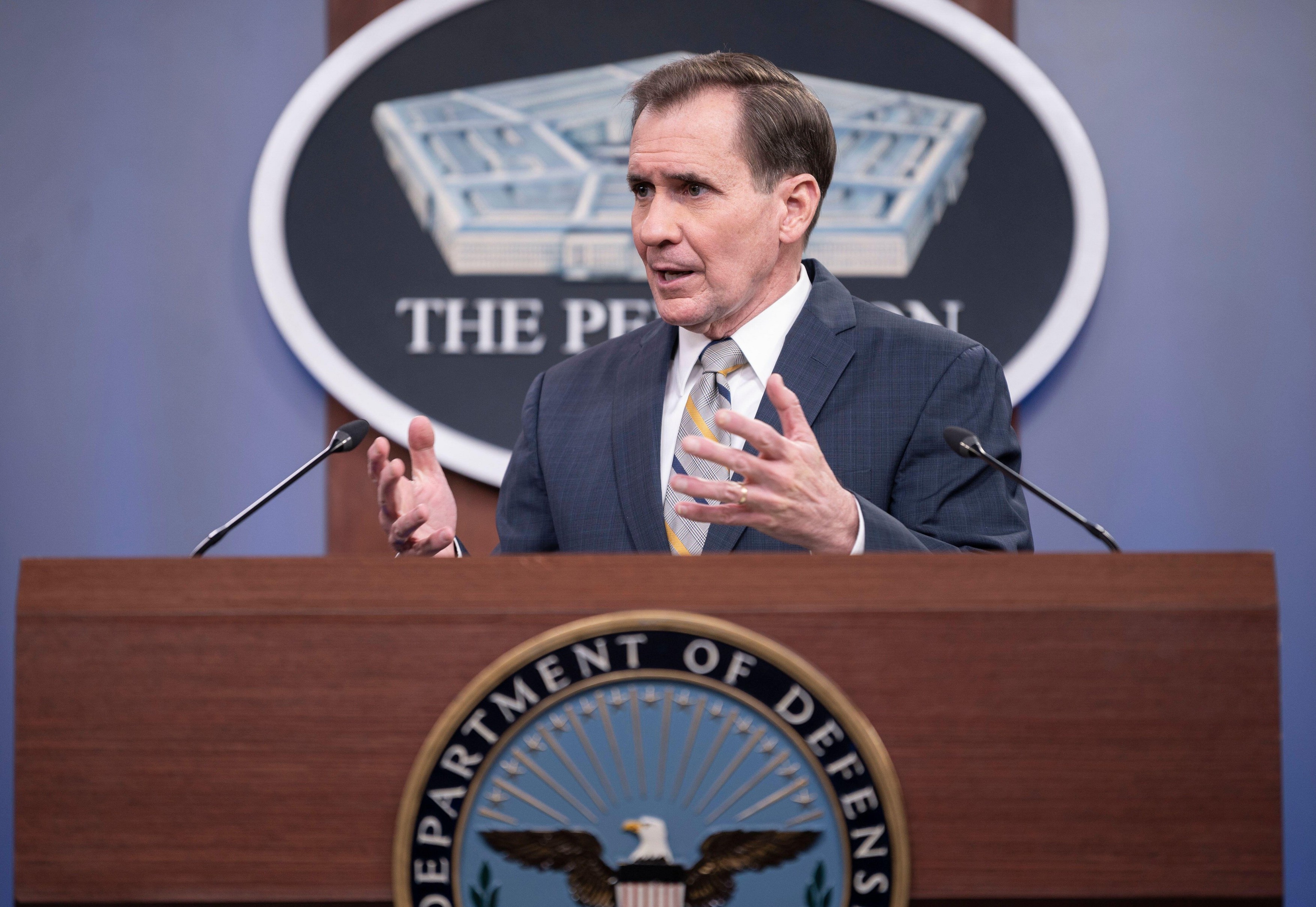 John Kirby lasă Pentagonul pentru Casa Albă