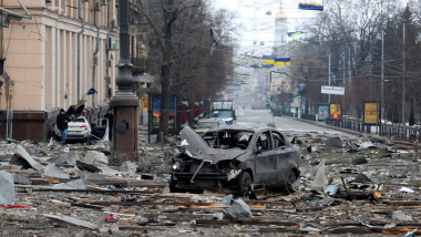 Bombardamente în Harkov