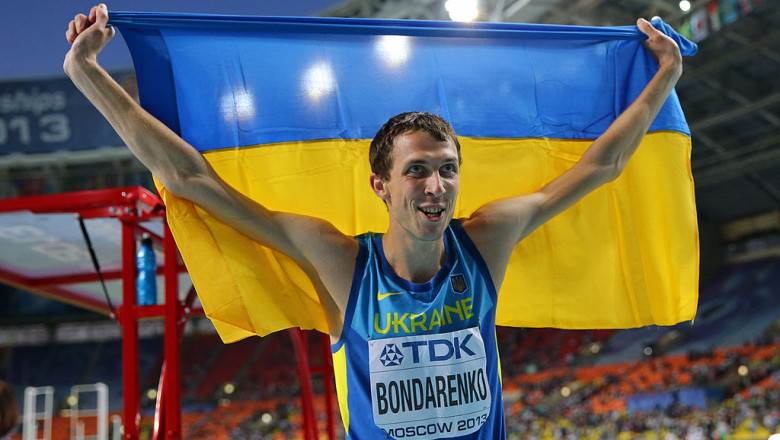 Bohdan Bondarenko, atlet ucrainean, fost campion mondial la săritura în înălțime.