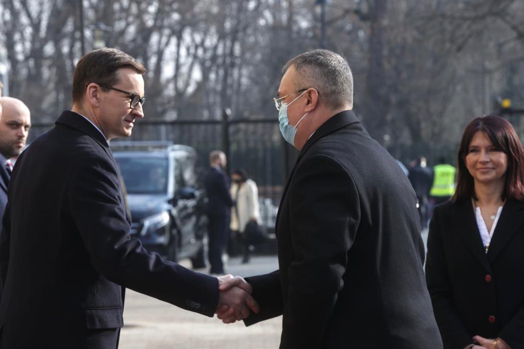 Premierul polonez, după ședința cu premierul Ciucă: „Vrem să ajungem să fim independenți energetic de Rusia”