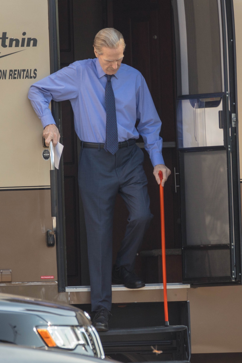 *EXCLUSIVE* William Hurt is spotted on set for Black Widow's Post-Credit Scene!