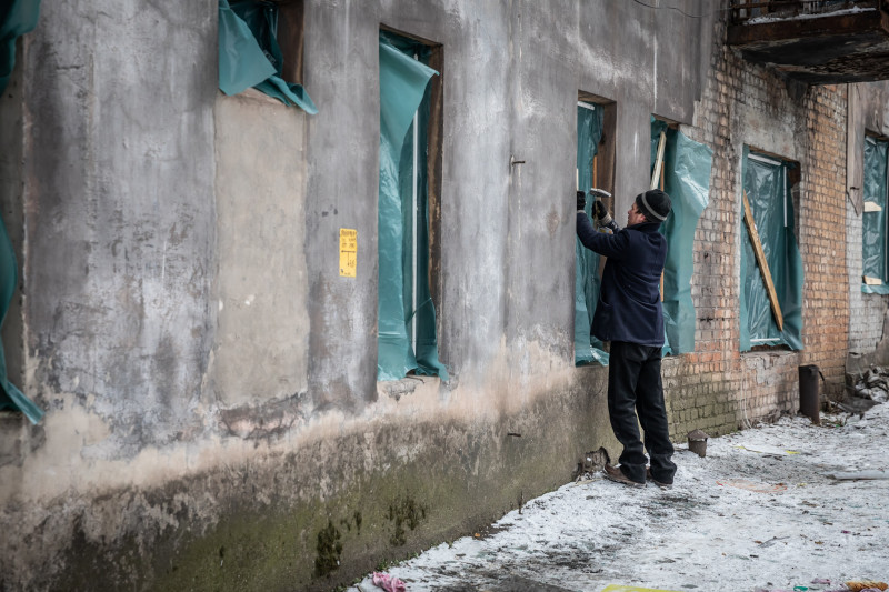 Válka na Ukrajině - dnešní útok a bombardování civilní čtvrti v Dnipru