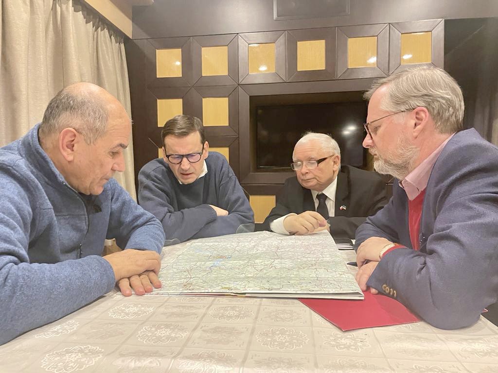 Directorul Căilor Ferate Ucrainene a povestit cum au călătorit cei trei premieri europeni la Kiev cu un tren special