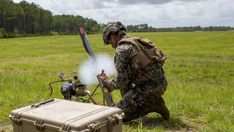 U.S. Marine Corps Test Advanced Small Loitering Drones