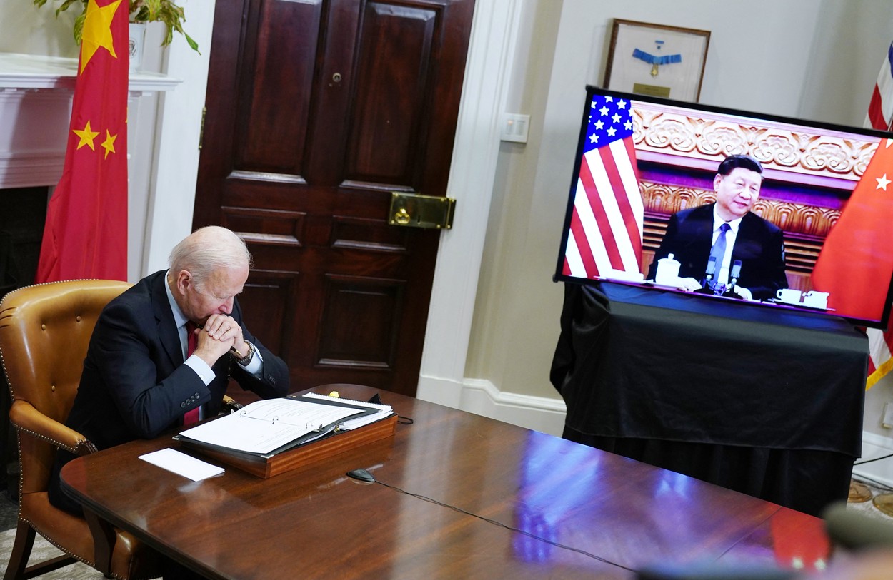 Joe Biden va discuta vineri cu președintele Chinei, Xi Jinping, anunță Casa Albă