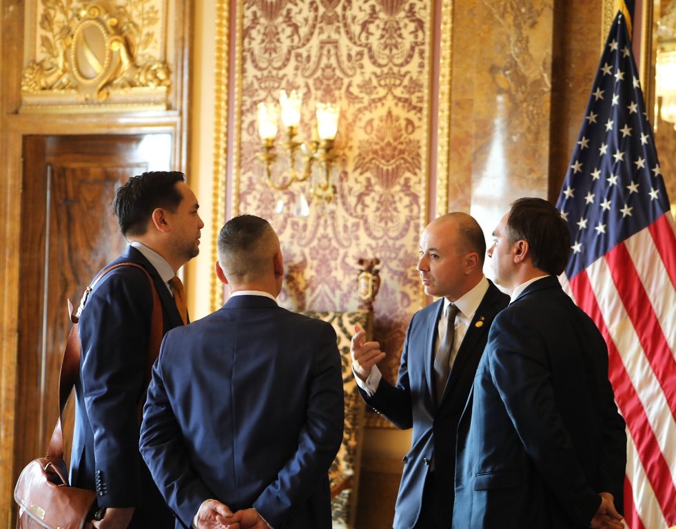 Ambasadorul Andrei Muraru a discutat cu oficiali din Utah despre gestionarea crizei refugiaților ucraineni din România