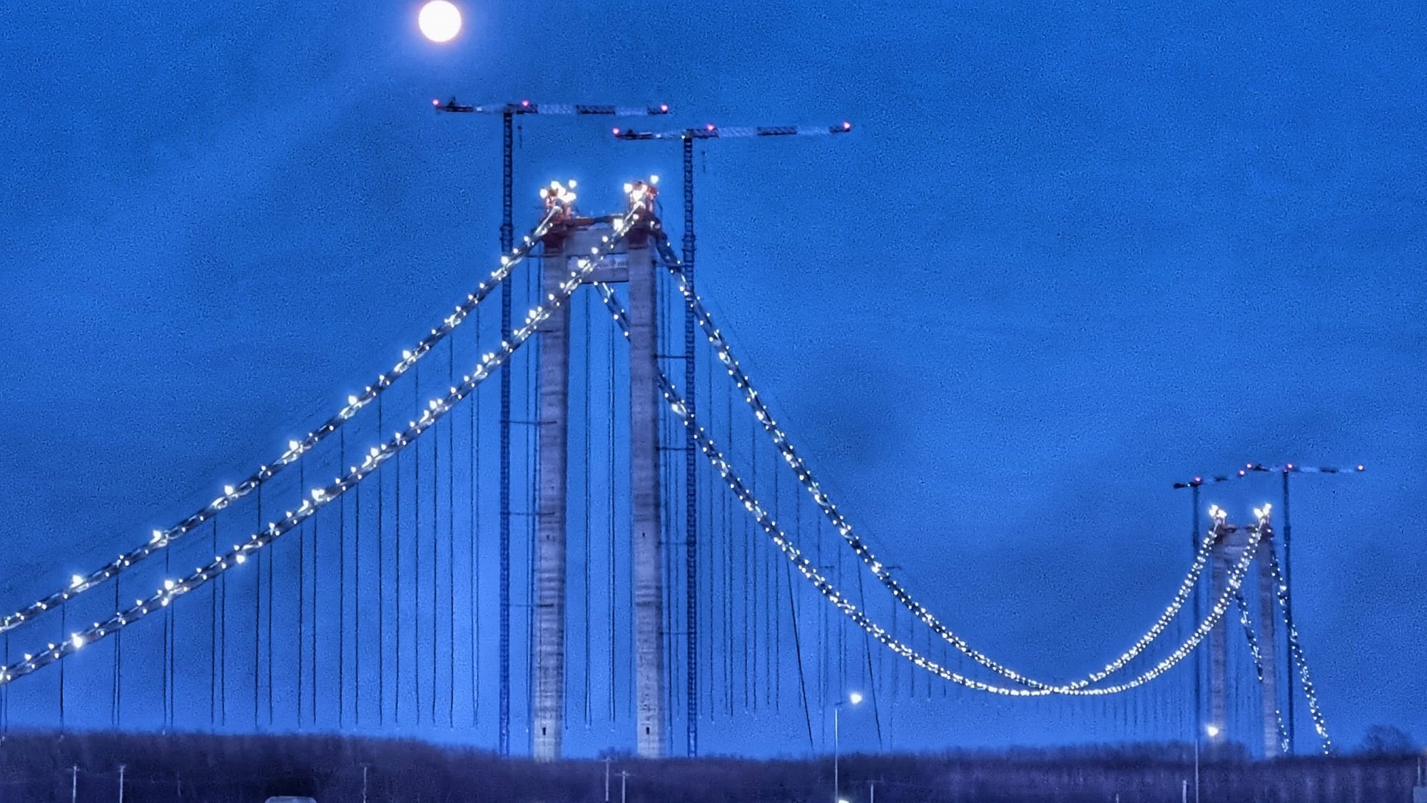 podul suspendat de la Brăila