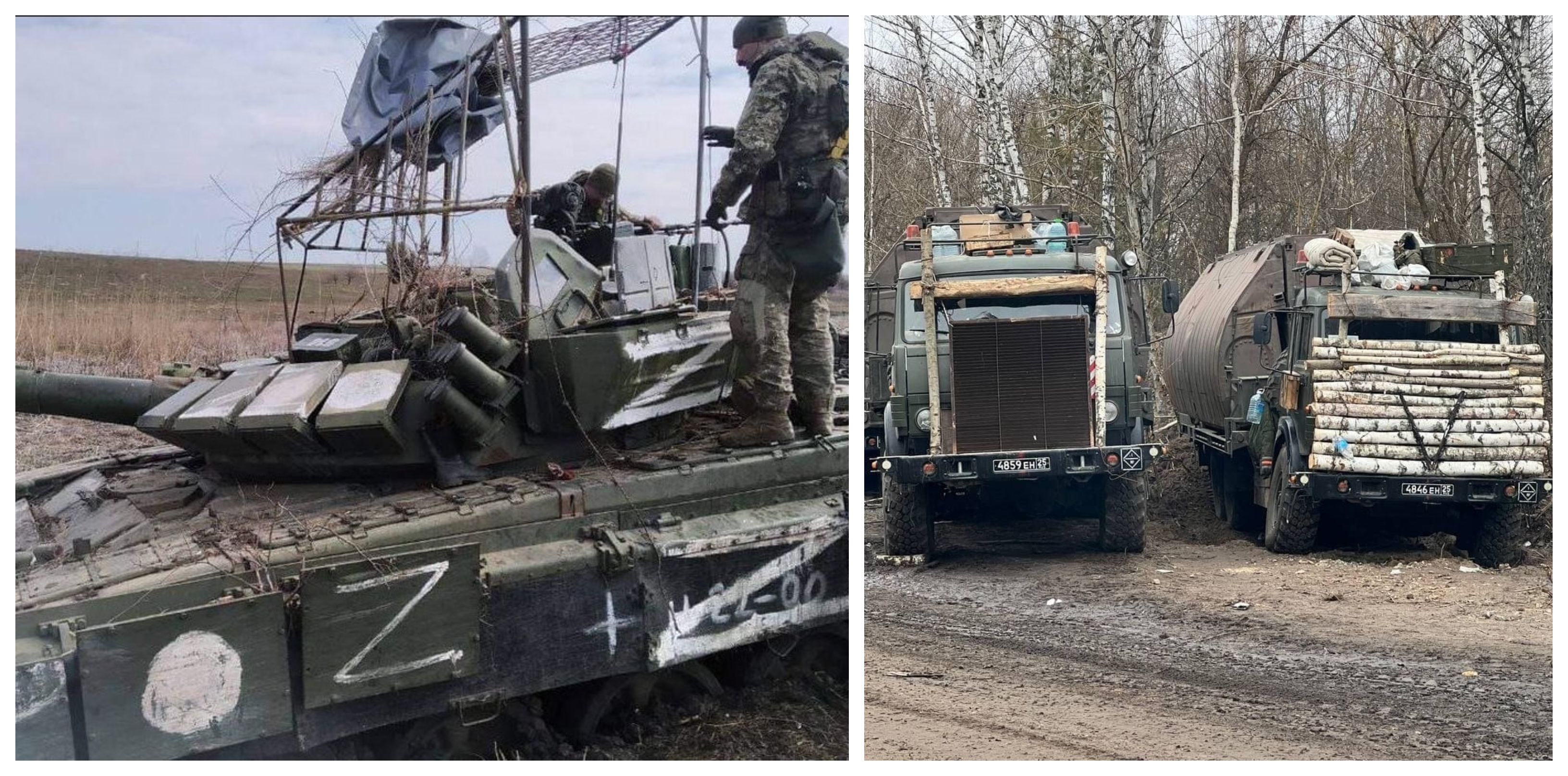Improvizațiile disperării. „Cușca anti-Javelin” a tanchistului rus și blindajul de lemn al camionului „Z”