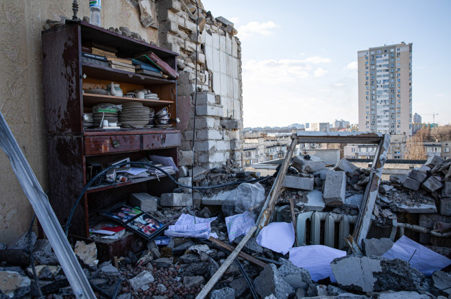 Bombardamentele rusești au ruinat infrastructura și cladirile din ucraina