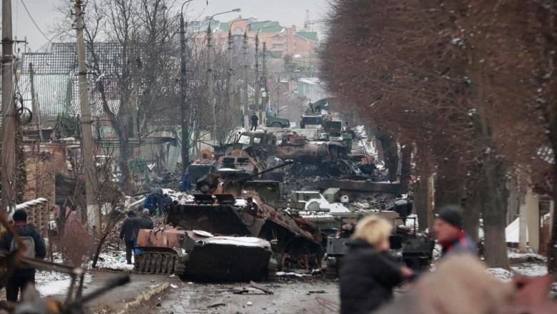 Convoi militar rusesc distrus
