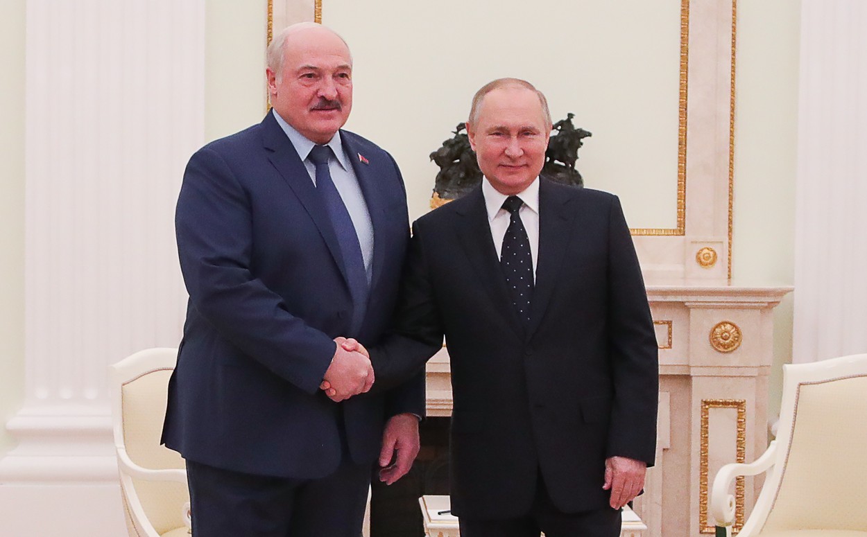 Putin i-a spus lui Lukașenko că Rusia și Belarus vor beneficia de fapt de pe urma sancțiunilor occidentale