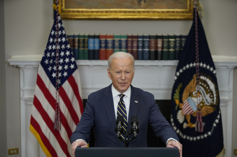 President Biden Delivers Remarks On Russian Invasion Of Ukraine, Washington, District of Columbia, USA - 11 Mar 2022