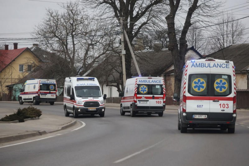 Russian Air Strikes Hit Military Training Site West Of Lviv