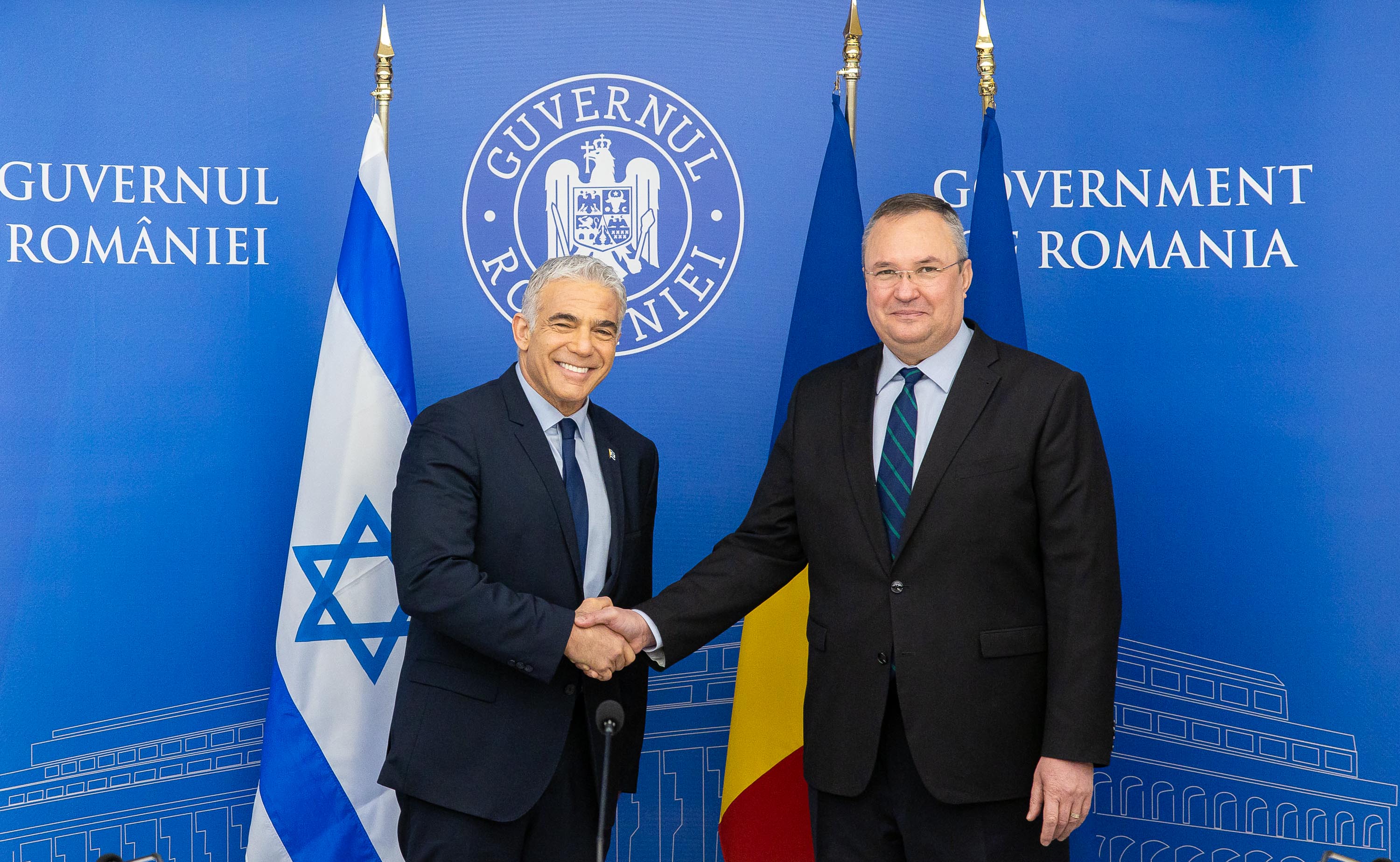 Ciucă a discutat cu ministrul israelian de externe: Mai mult ca oricând cetățenii trebuie protejați de efectele agresiunii din Ucraina