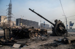 Military conflict continues in Mariupol, Ukraine - 23 Mar 2022