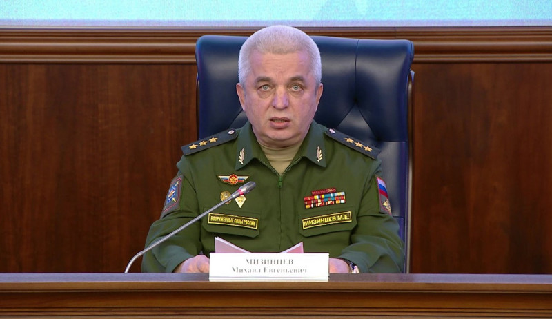 Russia Defence Ministry Briefing