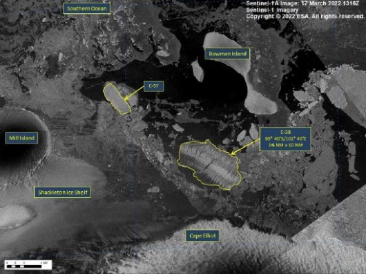 O platformă de gheață mare cât Roma s-a prăbușit complet, în Antarctica. "E un semn pentru ce ar putea urma"
