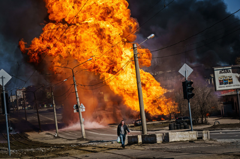 UKRAINE RUSSIA CRISIS, Kharkiv, Kharkiv Oblast, Ukraine - 25 Mar 2022