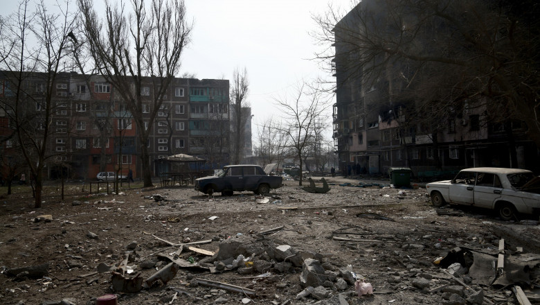 Situation in Ukrainian city of Mariupol