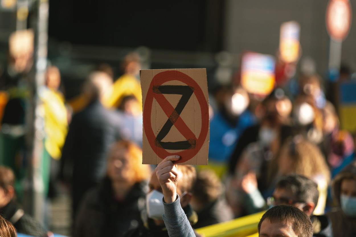 Afișarea literei „Z” ar putea fi considerată infracțiune în Germania