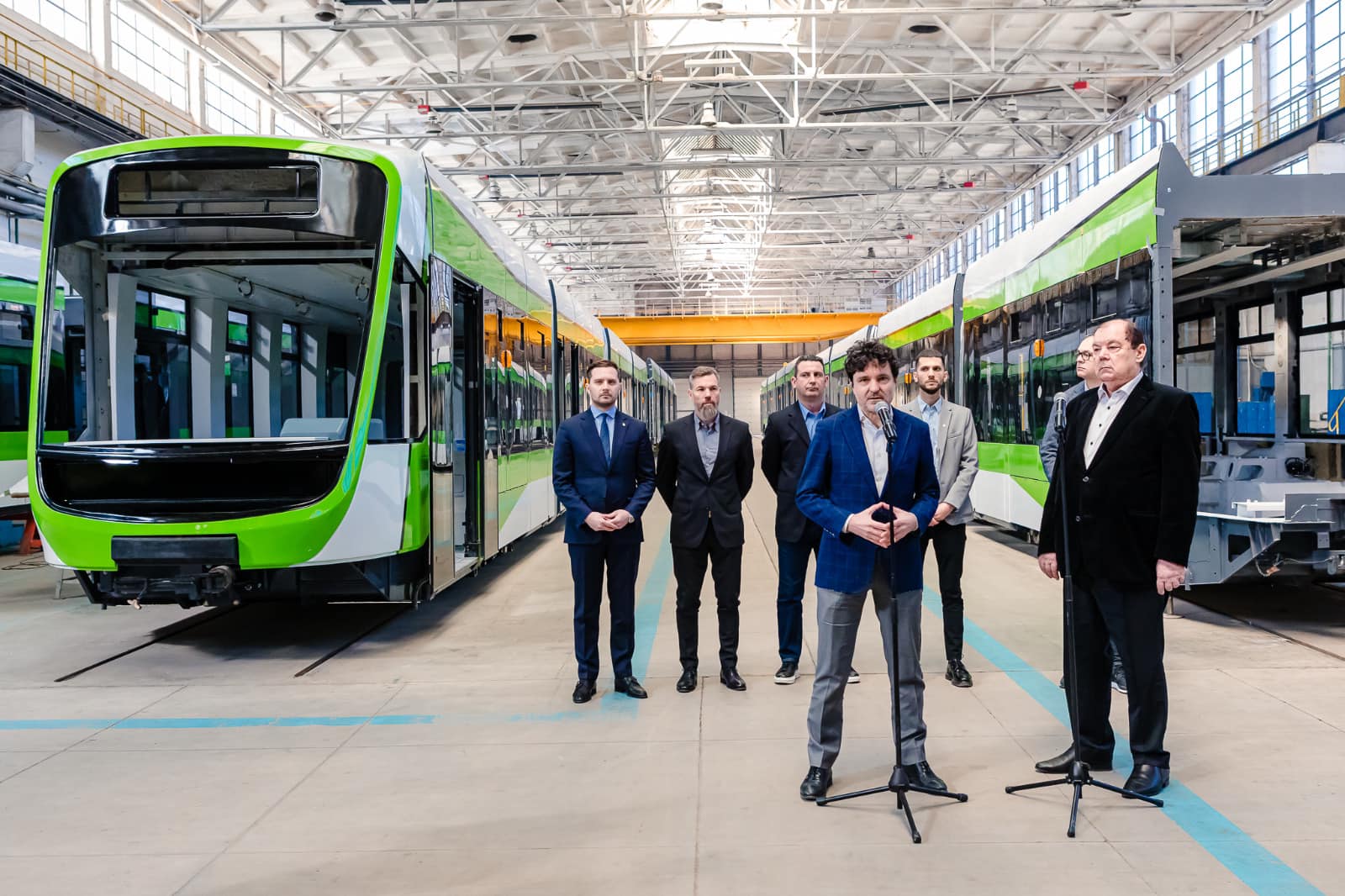 Nicușor Dan: Primele tramvaie noi vor ajunge în București în luna iunie