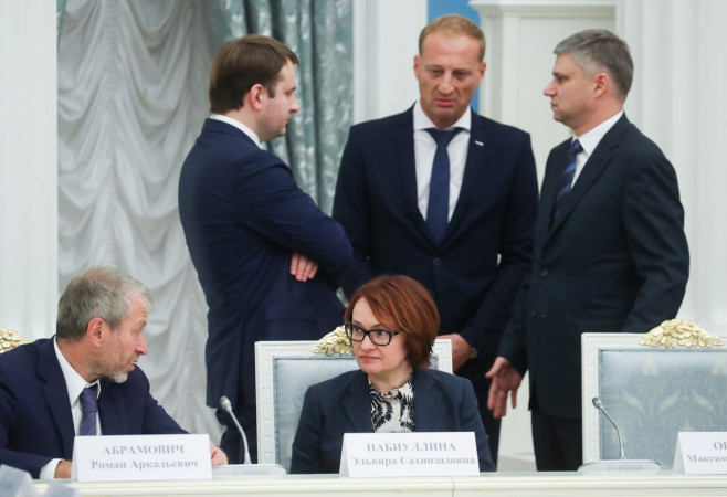 President Putin meets with Russian businessmen